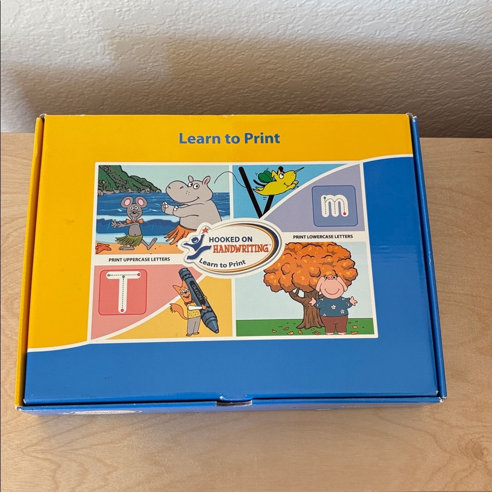 Hooked on Phonics Learn to Print Handwriting Kit